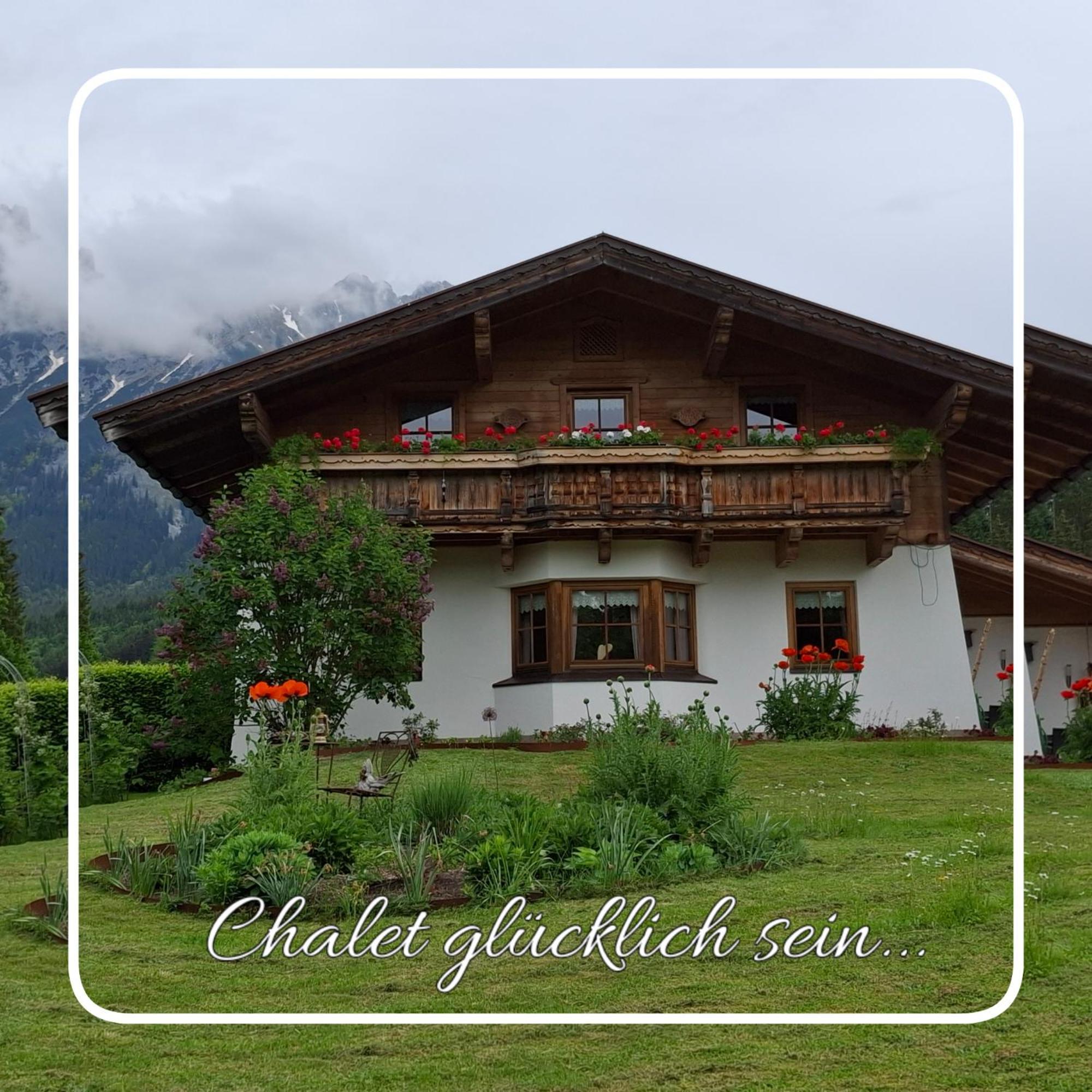 Chalet Glücklich sein... Ellmau Exterior foto