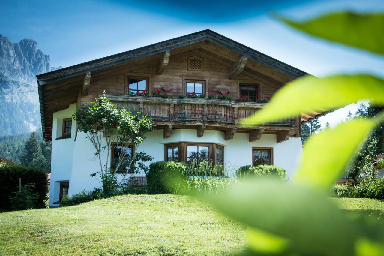 Chalet Glücklich sein... Ellmau Exterior foto