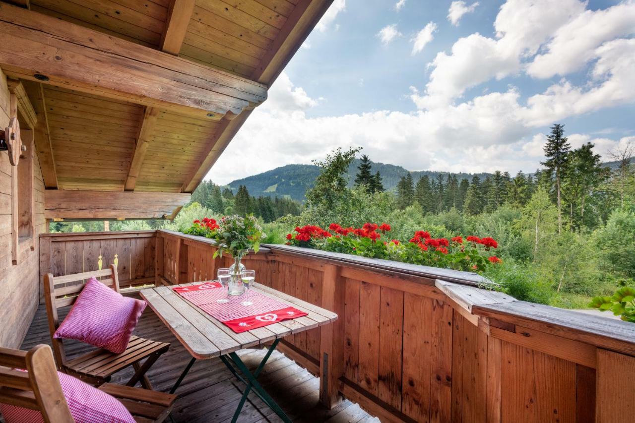 Chalet Glücklich sein... Ellmau Exterior foto